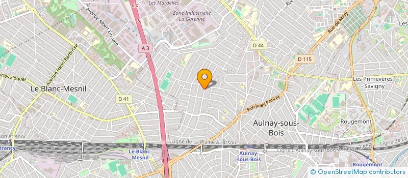 localisation de l'entreprise MONSIEUR ION LEVITCHI  AULNAY-SOUS-BOIS