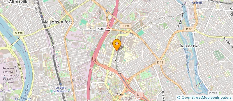 localisation de l'entreprise MONSIEUR ION LISNIC  CRETEIL