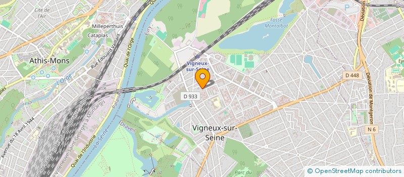 localisation de l'entreprise MONSIEUR ION LUPU à VIGNEUX-SUR-SEINE