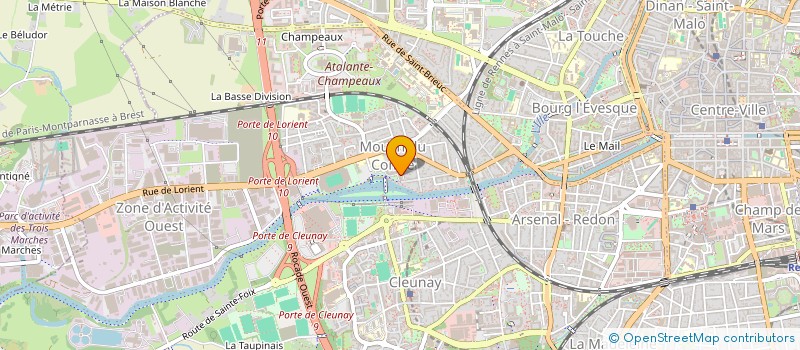 localisation de l'entreprise MONSIEUR ION MARDARI  RENNES