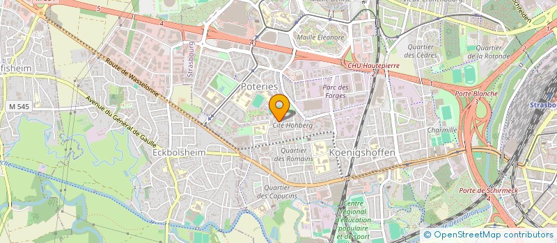 localisation de l'entreprise MONSIEUR ION MARIN à STRASBOURG