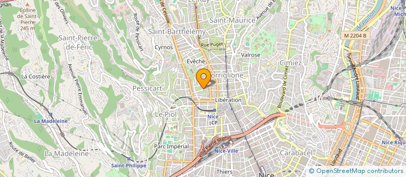 localisation de l'entreprise MONSIEUR ION MARTEA à NICE