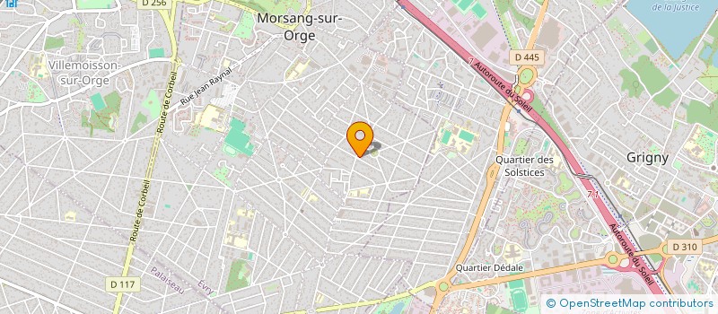 localisation de l'entreprise MONSIEUR ION MINDRILA  MORSANG-SUR-ORGE