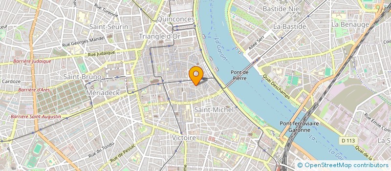 localisation de l'entreprise MONSIEUR ION MOCANU  BORDEAUX