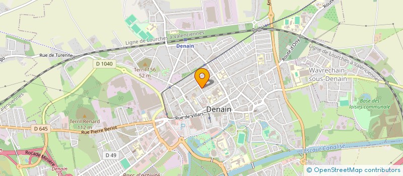 localisation de l'entreprise MONSIEUR ION MUNTEANU  DENAIN