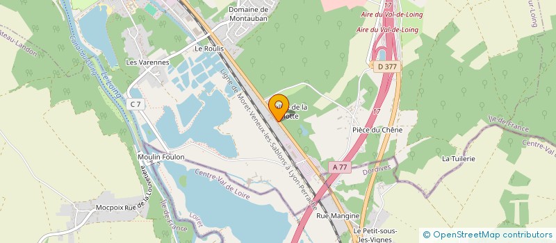 localisation de l'entreprise MONSIEUR ION MUSTEATA  SOUPPES-SUR-LOING