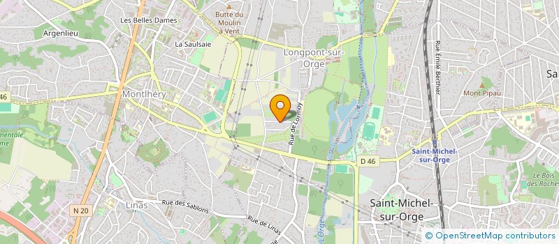 localisation de l'entreprise MONSIEUR ION NEGARA à LONGPONT-SUR-ORGE