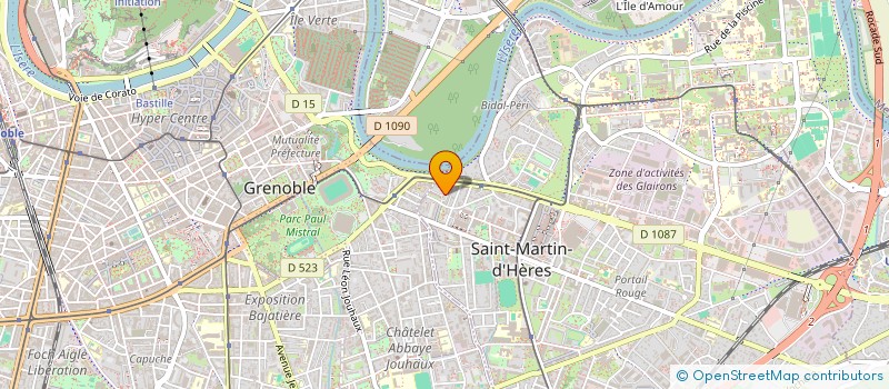 localisation de l'entreprise MONSIEUR ION-NELU PREDA  SAINT-MARTIN-D'HERES