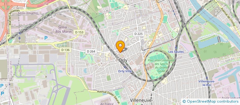 localisation de l'entreprise MONSIEUR ION NENESCU  ORLY