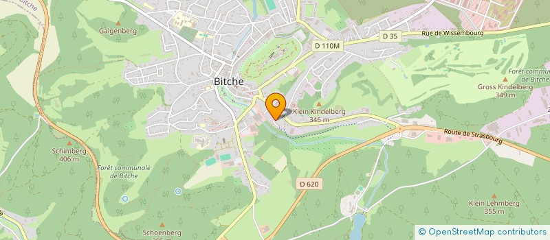 localisation de l'entreprise MONSIEUR ION NOVACOVICI  BITCHE