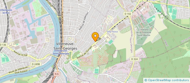 localisation de l'entreprise MONSIEUR ION OPREA  VILLENEUVE-SAINT-GEORGES