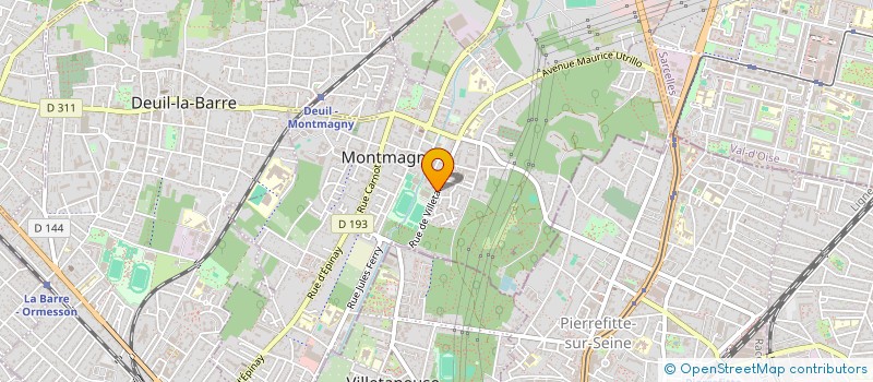 localisation de l'entreprise MONSIEUR ION-OVIDIU HERMENIUC  MONTMAGNY