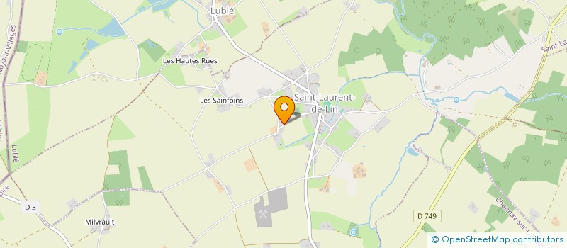 localisation de l'entreprise MONSIEUR ION PAPAVA  SAINT-LAURENT-DE-LIN