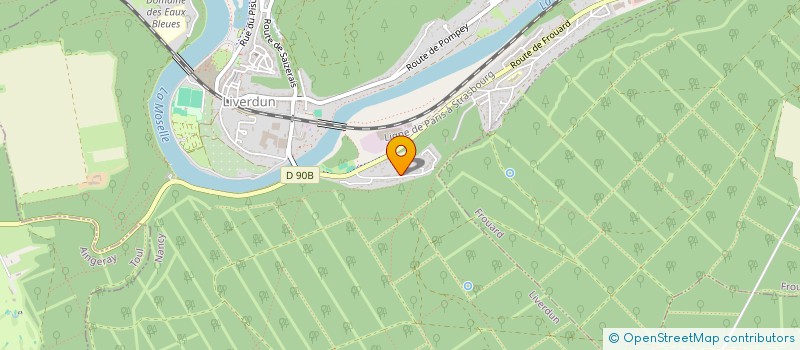 localisation de l'entreprise MONSIEUR ION PARAIPAN  LIVERDUN