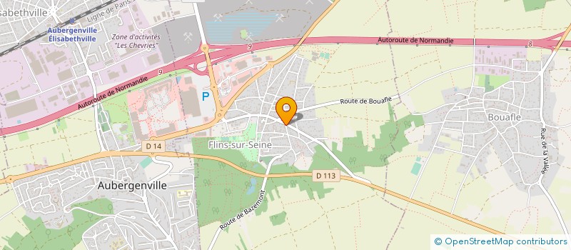 localisation de l'entreprise MONSIEUR ION PASCUTOI  FLINS-SUR-SEINE