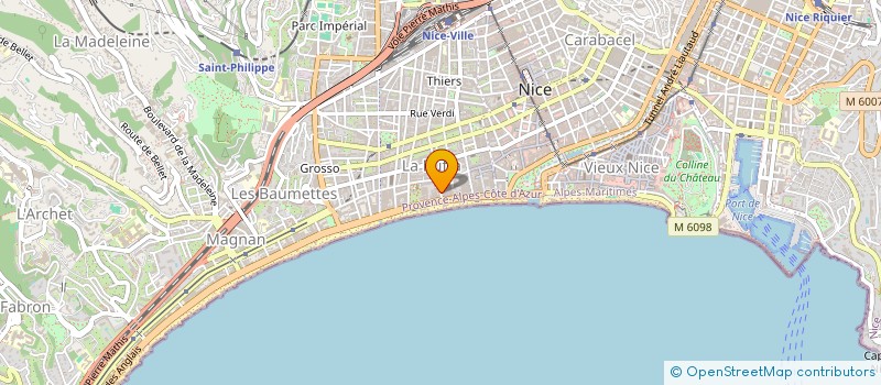 localisation de l'entreprise MONSIEUR ION PEROV à NICE