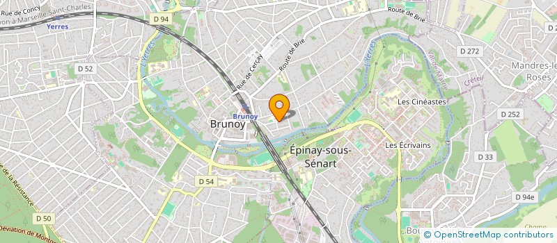 localisation de l'entreprise MONSIEUR ION PINZARI à BRUNOY
