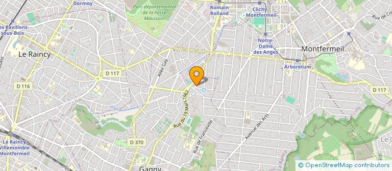 localisation de l'entreprise MONSIEUR ION PLAMADEALA  GAGNY