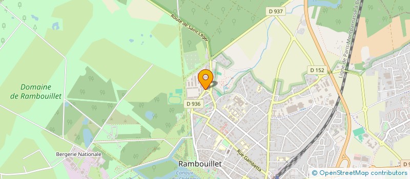 localisation de l'entreprise MONSIEUR ION POJAR à RAMBOUILLET