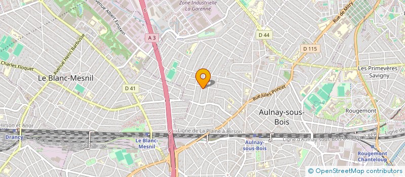 localisation de l'entreprise MONSIEUR ION POPA à AULNAY-SOUS-BOIS