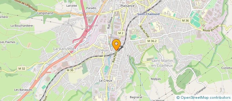 localisation de l'entreprise MONSIEUR ION PREDA  SAINT-CHAMOND