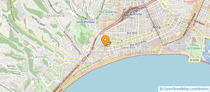 localisation de l'entreprise MONSIEUR ION PRESCUREANU à NICE