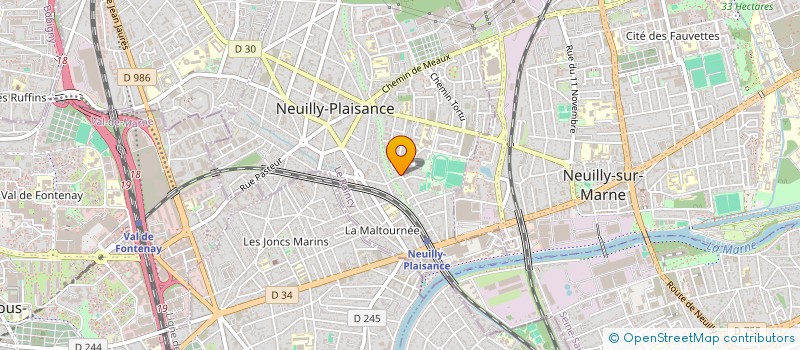 localisation de l'entreprise MONSIEUR ION PRUTEAN à NEUILLY-PLAISANCE