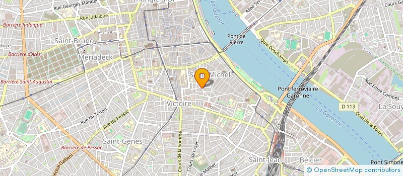 localisation de l'entreprise MONSIEUR ION RADU  BORDEAUX