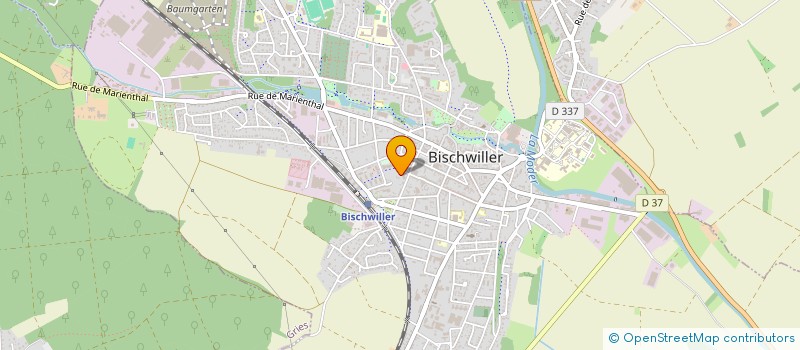 localisation de l'entreprise MONSIEUR ION-ROBERT RADILESCU  BISCHWILLER