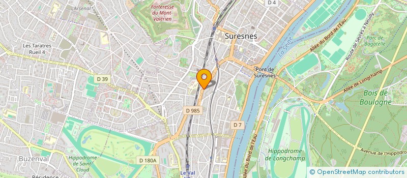 localisation de l'entreprise MONSIEUR ION ROSIANU à SURESNES