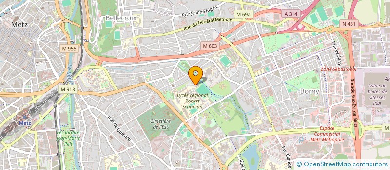 localisation de l'entreprise MONSIEUR ION ROSTOGOLEA  METZ