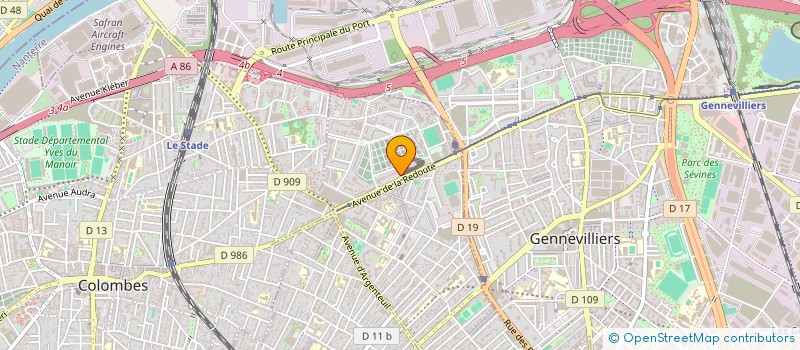 localisation de l'entreprise MONSIEUR ION RUSU à ASNIERES-SUR-SEINE