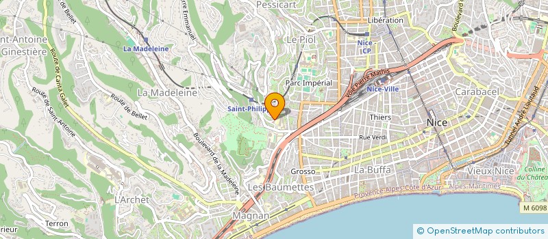 localisation de l'entreprise MONSIEUR ION SAMSON à NICE