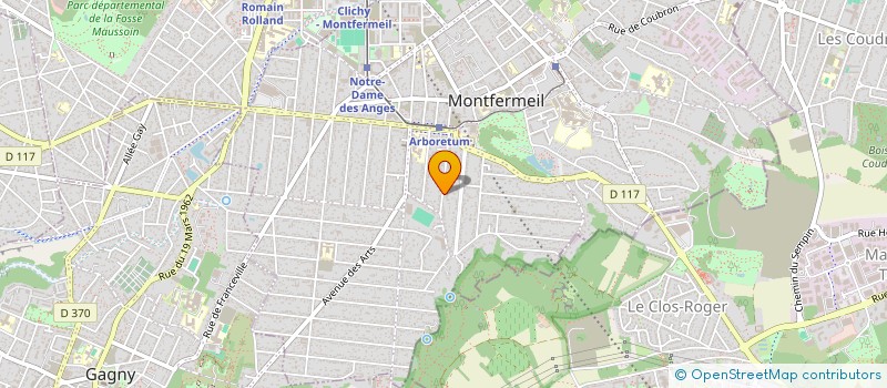 localisation de l'entreprise MONSIEUR ION SANDU à MONTFERMEIL