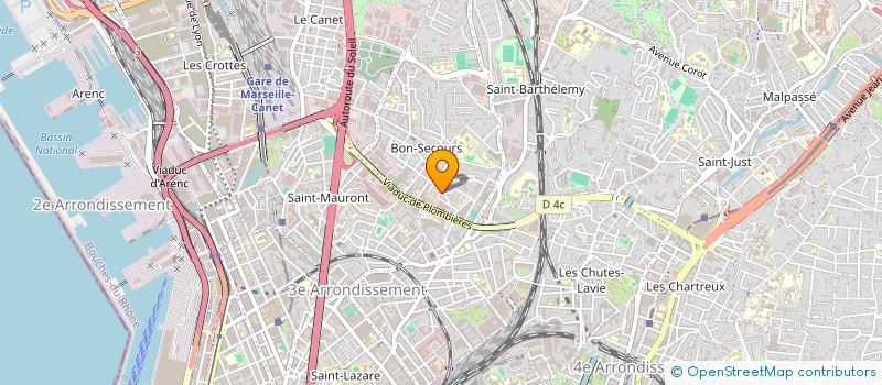 localisation de l'entreprise MONSIEUR ION SANDU à MARSEILLE
