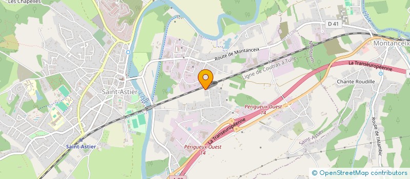 localisation de l'entreprise MONSIEUR ION SANDU  SAINT-ASTIER