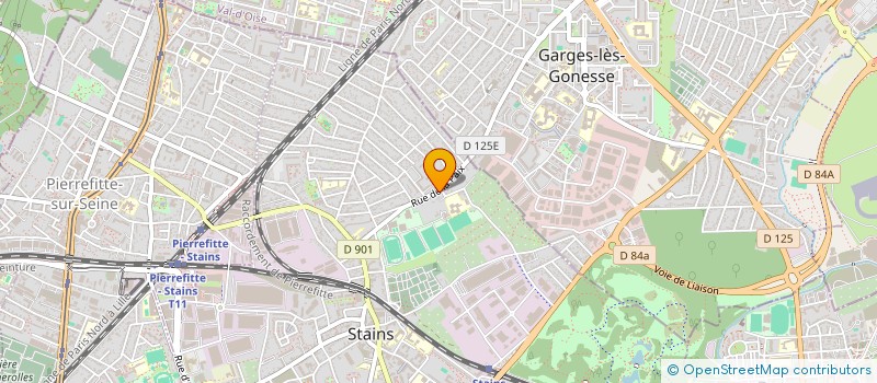 localisation de l'entreprise MONSIEUR ION SCERBATIUC  STAINS