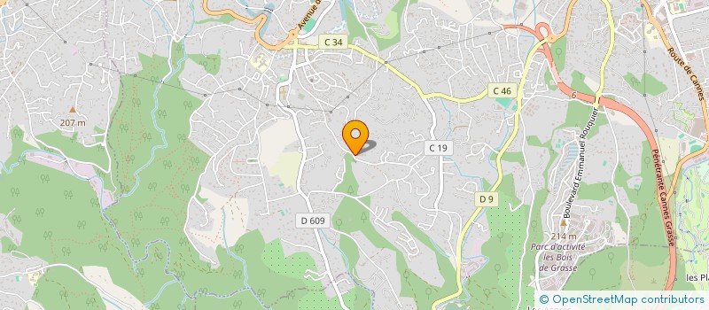 localisation de l'entreprise MONSIEUR ION SCHIVU  GRASSE