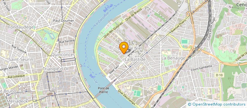 localisation de l'entreprise MONSIEUR ION SON à BORDEAUX