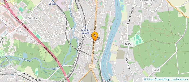 localisation de l'entreprise MONSIEUR ION SOTROPA  CORBEIL-ESSONNES