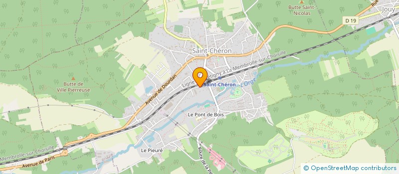 localisation de l'entreprise MONSIEUR ION SPATARU  SAINT-CHERON