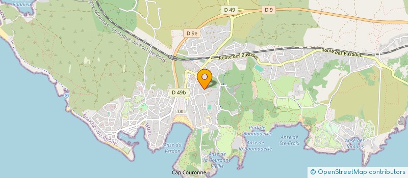 localisation de l'entreprise MONSIEUR ION SPINU  MARTIGUES