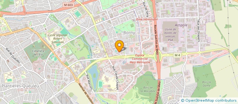 localisation de l'entreprise MONSIEUR ION SPIRU  METZ