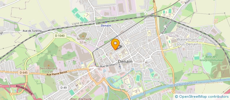 localisation de l'entreprise MONSIEUR ION STANESCU  DENAIN