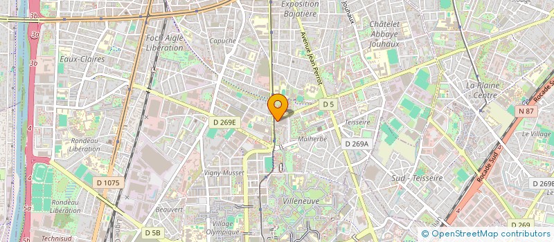 localisation de l'entreprise MONSIEUR ION STANESCU  GRENOBLE