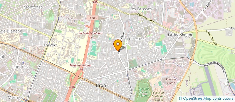 localisation de l'entreprise MONSIEUR ION STEFAN  BRON