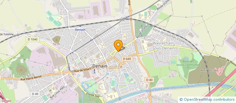 localisation de l'entreprise MONSIEUR ION STEFAN  DENAIN