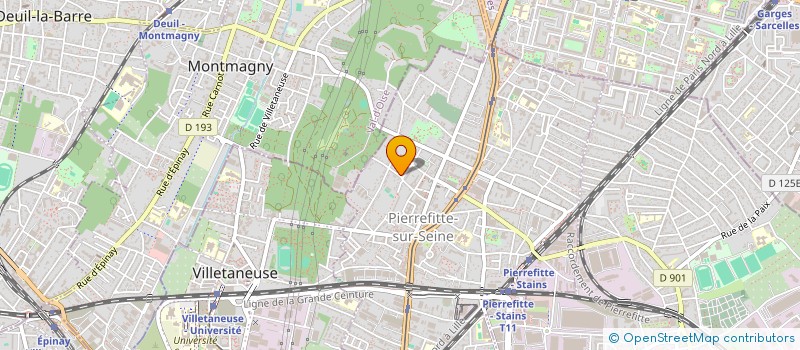 localisation de l'entreprise MONSIEUR ION STEFANCA à PIERREFITTE-SUR-SEINE
