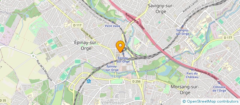 localisation de l'entreprise MONSIEUR ION STINGU  EPINAY-SUR-ORGE