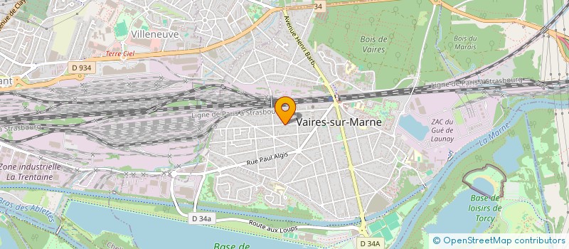 localisation de l'entreprise MONSIEUR ION SURU  VAIRES-SUR-MARNE